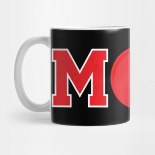 Bowling Mom Red Mug